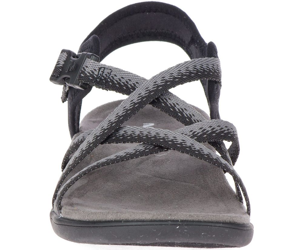 Sandalias Mujer - Merrell District Muri Lattice - Negras/Gris - UYIG-54928